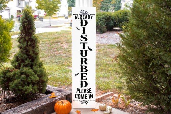Download Vertical Halloween Front Porch Sign SVG - Front porch sign svg Collection