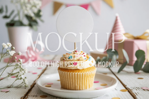 Download Birthday Party Decor Mockup - Decor Collection