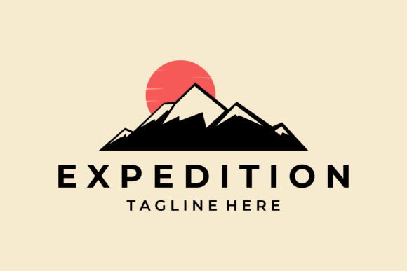 Download Expedition Mountain Logo Vector Design - Expedition Collection