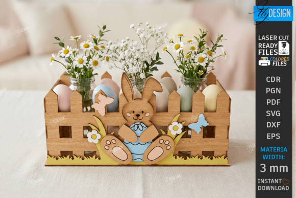 Download Easter Decor Laser Cut | Easter Basket - Decor Collection