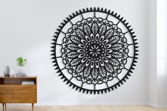 Download Laser Cut Mandala Wall Decor Svg - Decor Collection