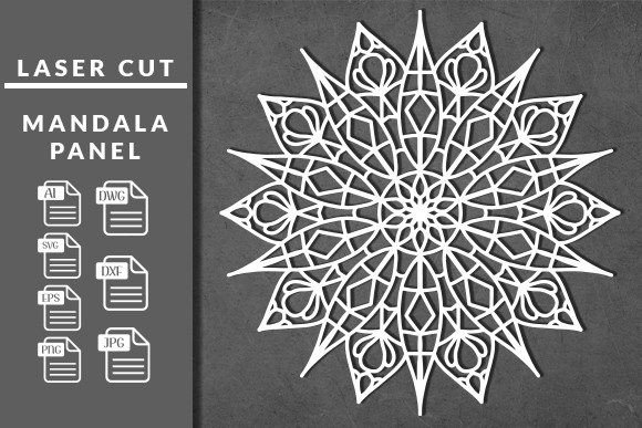Download Laser Cut Mandala Wall Art - Laser cut mandala Collection