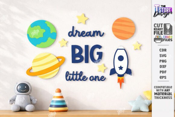 Download Nursery Wall Decor Laser Cut |Kids Laser - Decor Collection