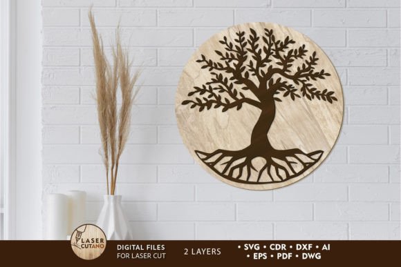 Download Decorative Tree Wall Panel Template - Decor Collection